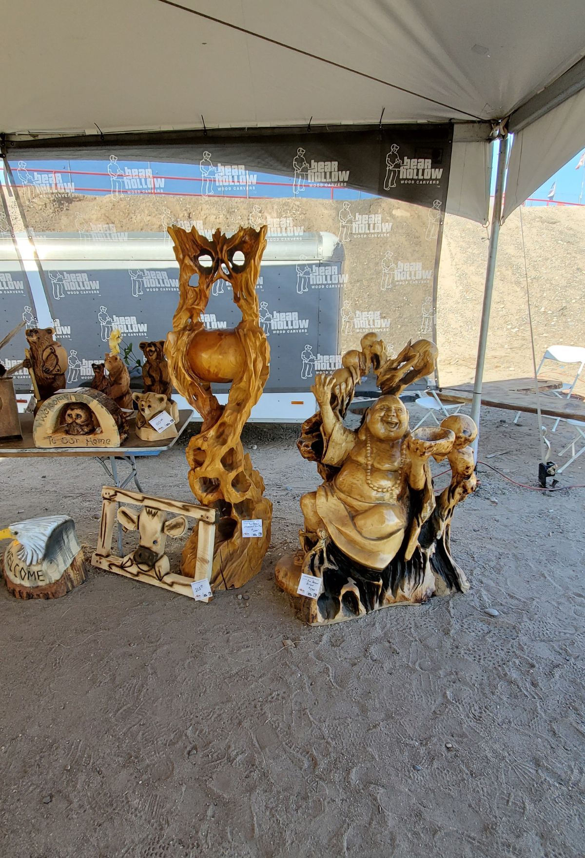 wood carving at Experience the Magic of the Albuquerque International Balloon Fiesta