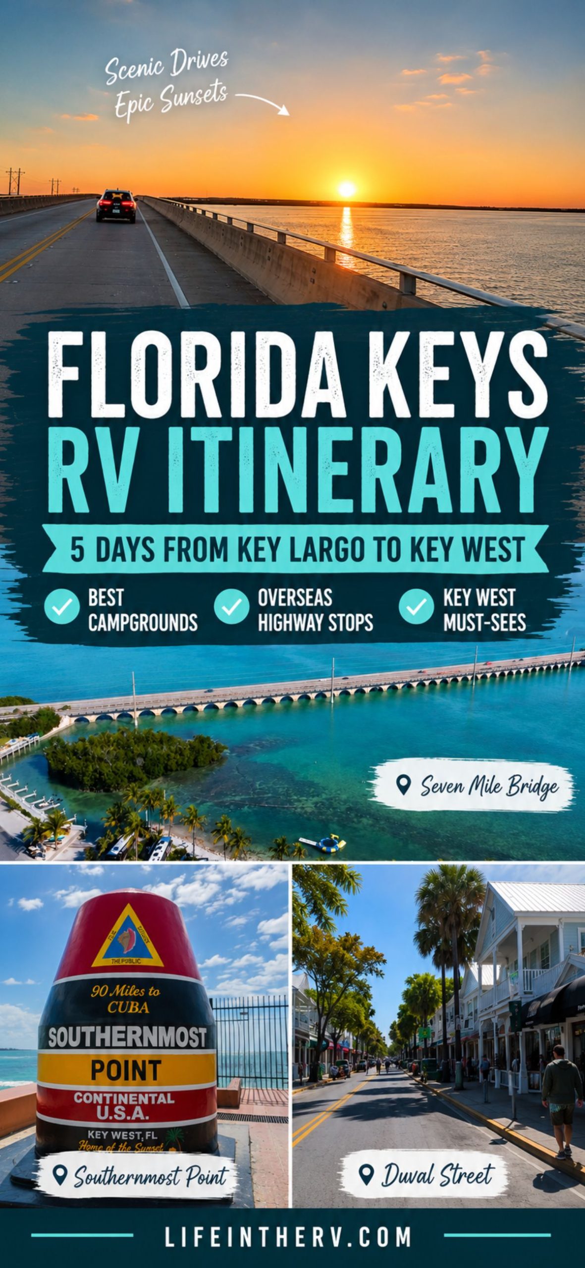 The Ultimate 5 Day Florida Keys RV Itinerary Life In The RV The Ultimate 5 Day Florida Keys RV Itinerary Key Largo To Key West 4 Scaled 
